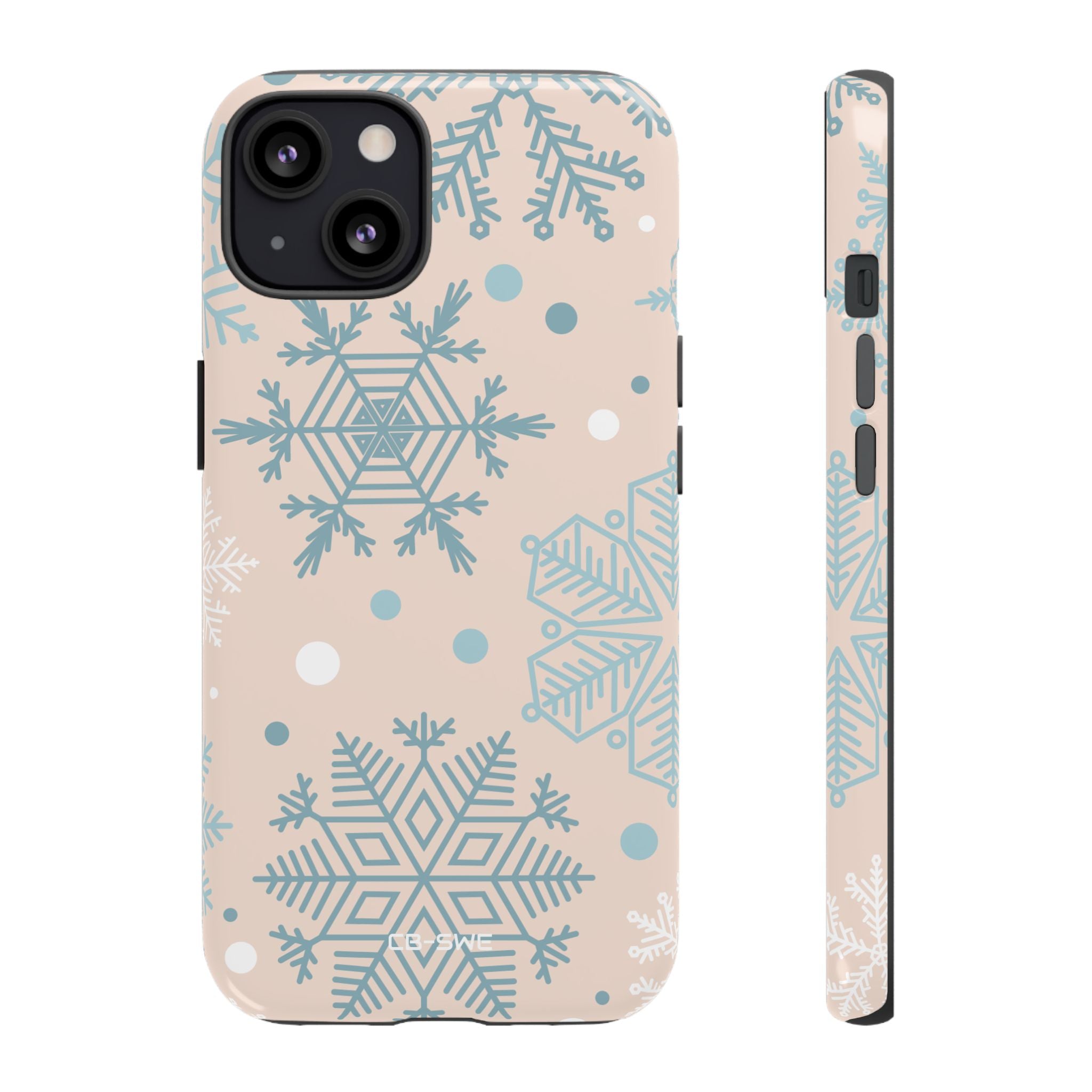 Snowflake Pastel Harmony - iPhone Case