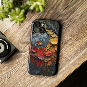 Autumn Peace Leaf Sign - Protective Phone Case