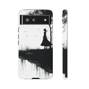 Solitary Serenity | Protective Phone Case for Google Pixel