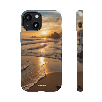 Waves Embrace Shore - iPhone Case