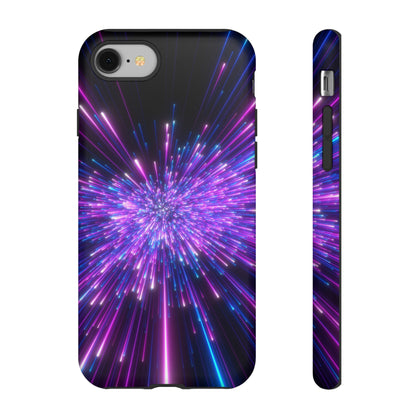 Speed of light in Galaxy iPhone Case (Protective) iPhone 8 Matte Phone Case