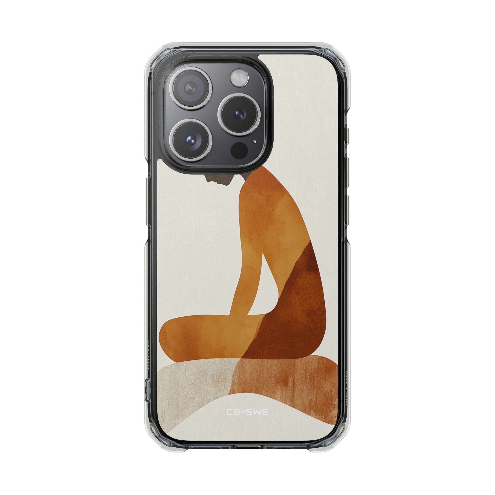 Silhouette Reflects Emotion iPhone Case - Impact