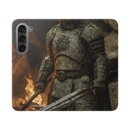 Horned Warrior Flame - Samsung S23 Case - Wallet