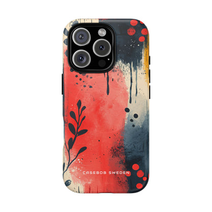 Vibrant Floral Energy iPhone 16 | Tough+ Phone Case