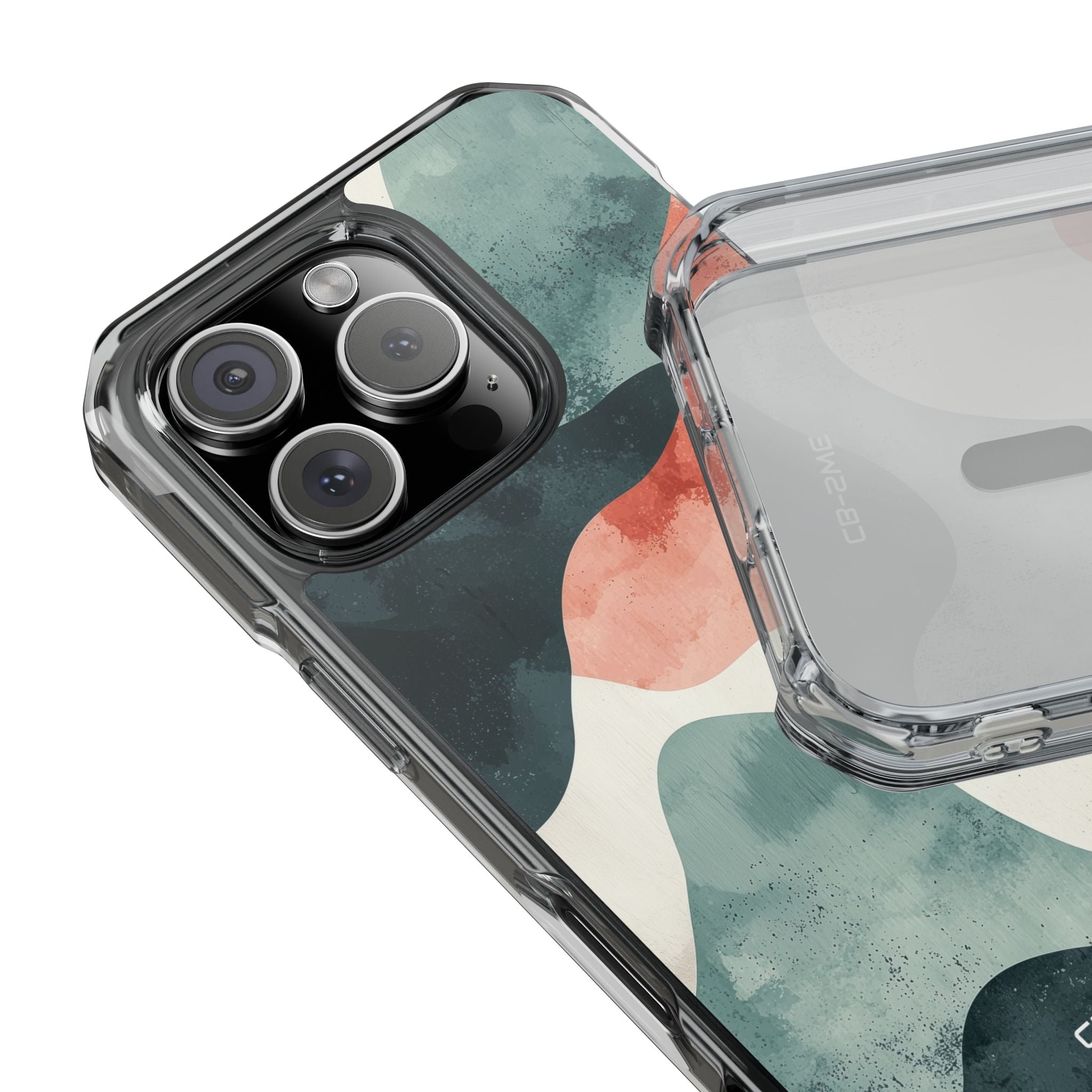 Fluid Shapes Emerge iPhone Case - Impact