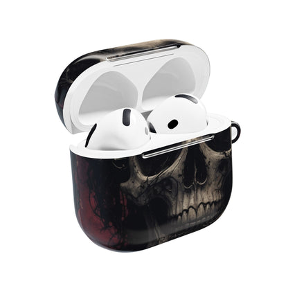 Winged Skull Rose - AirPods Case