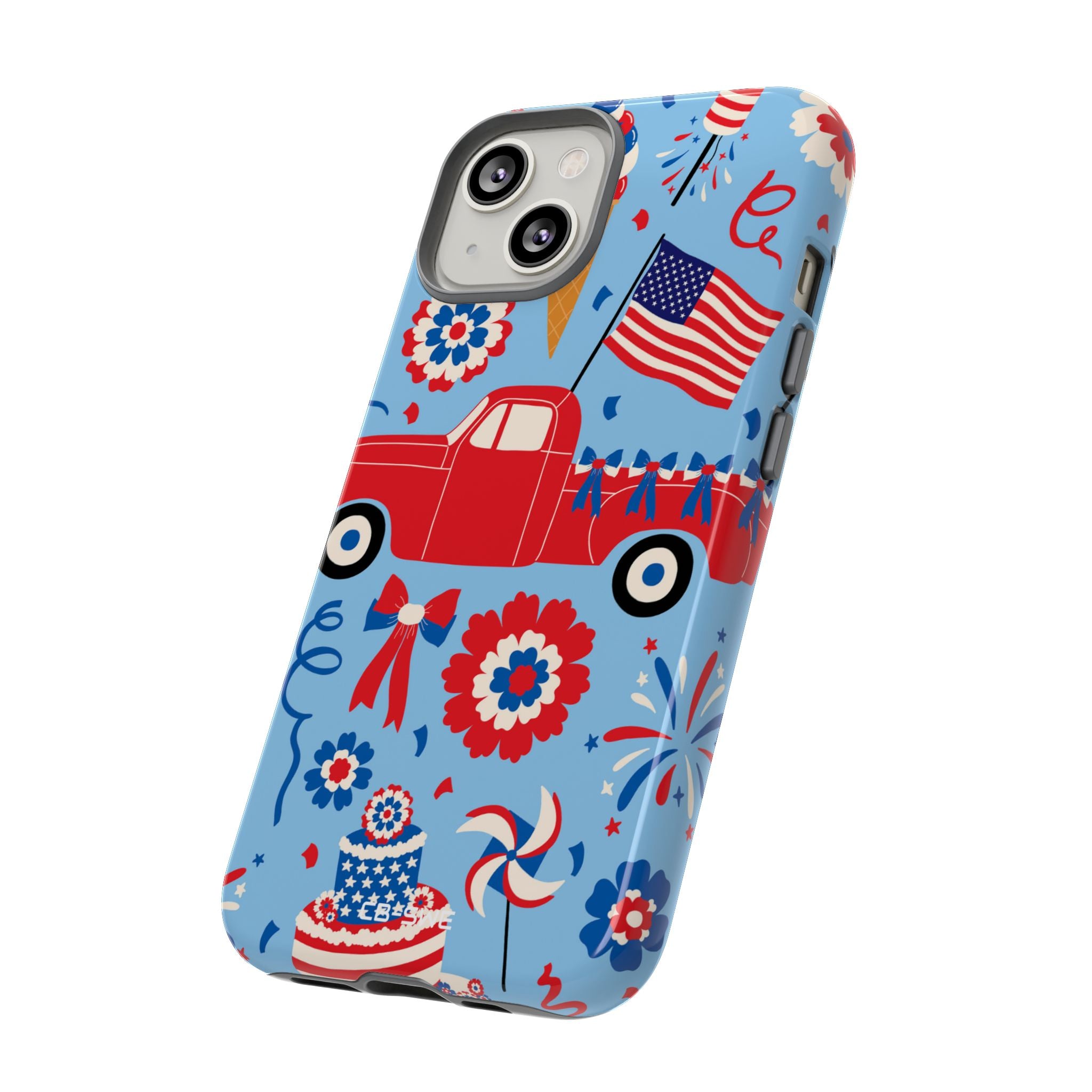 Celebration Fireworks Burst - iPhone Case