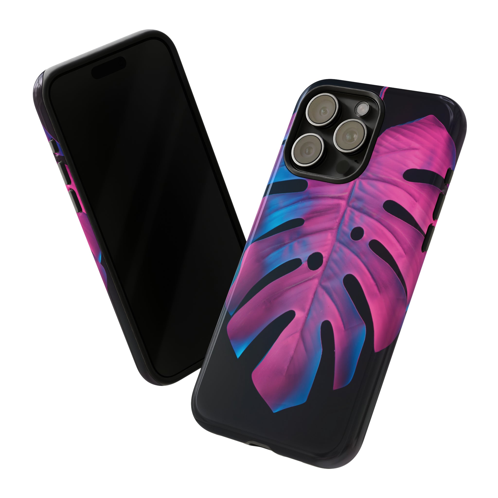 Tropical Palm Leaves - Protective Phone Case