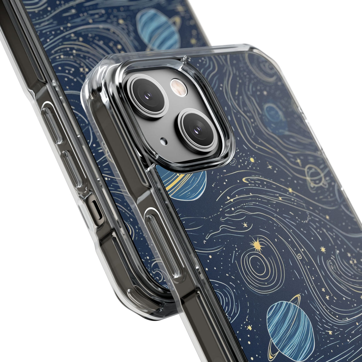 Cosmic Whimsy - Phone Case for iPhone (Clear Impact - Magnetic)