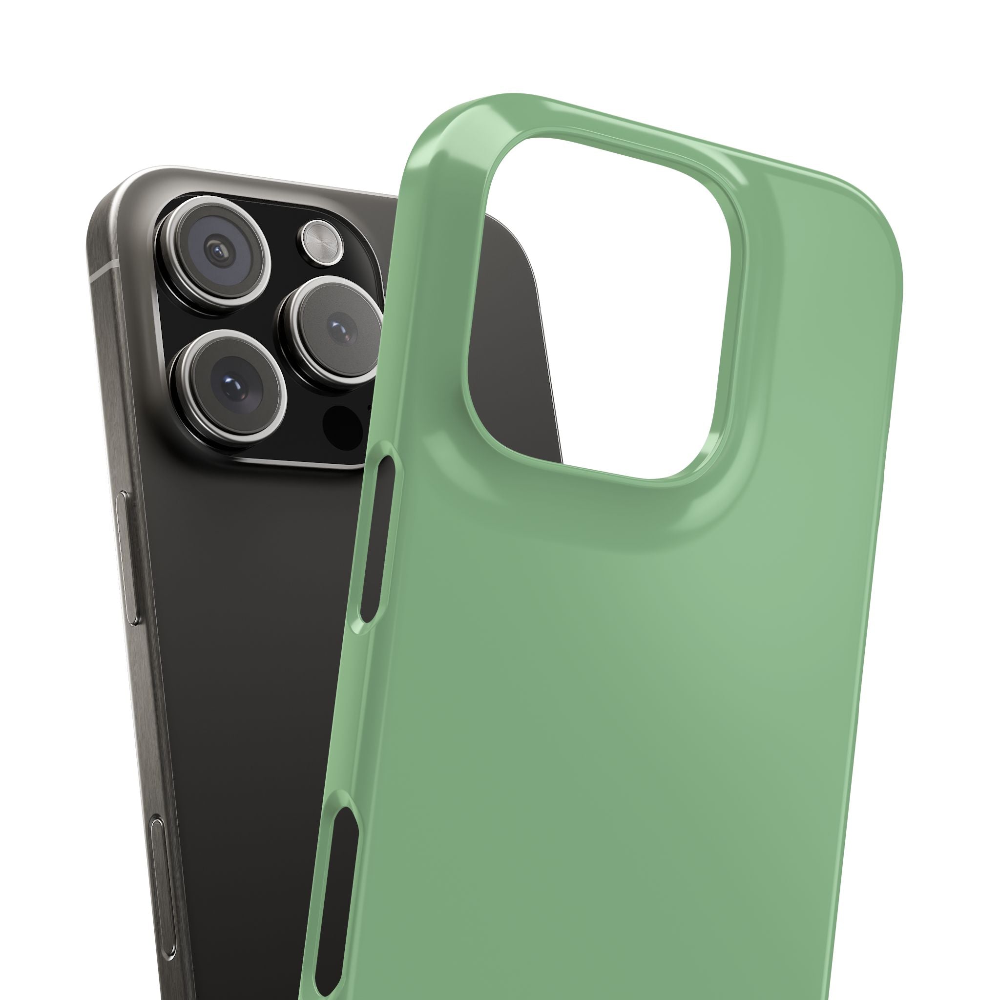 Dark Sea Green iPhone 16 - Slim Phone Case