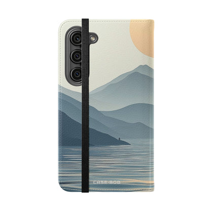 Pale Sun Horizon - Samsung S23 Case - Wallet