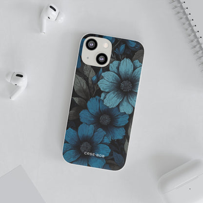 Blue Petal Radiance iPhone 13 mini Case - Soft