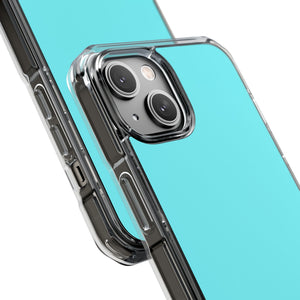 Electric Blue | Phone Case for iPhone (Clear Impact Case - Magnetic)