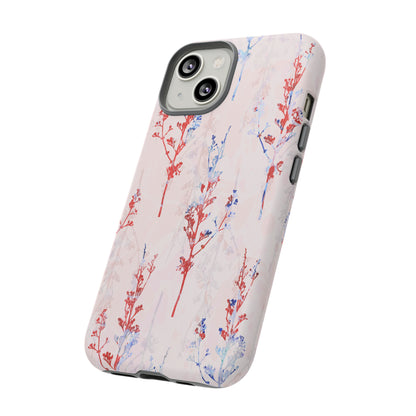 Pink Vintage Flowers - Protective Phone Case