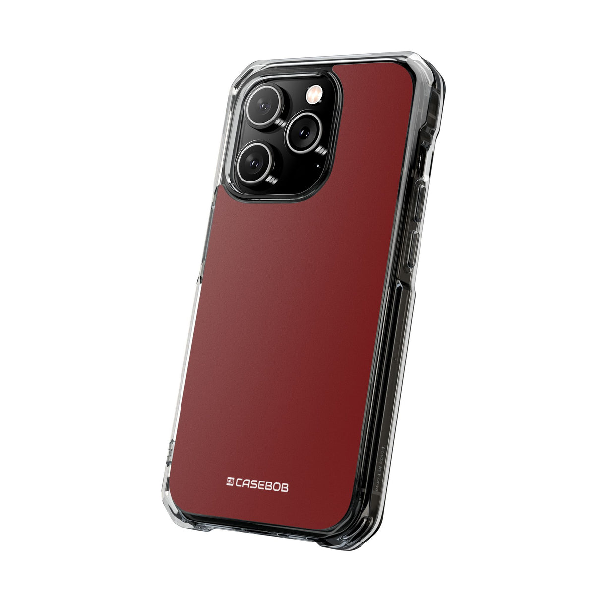 UP Maroon | Phone Case for iPhone (Clear Impact Case - Magnetic)