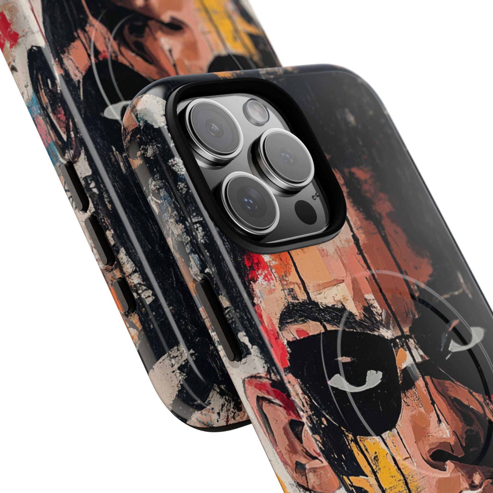 Masked Portrait Drips iPhone 16 Pro Max Case - Tough+