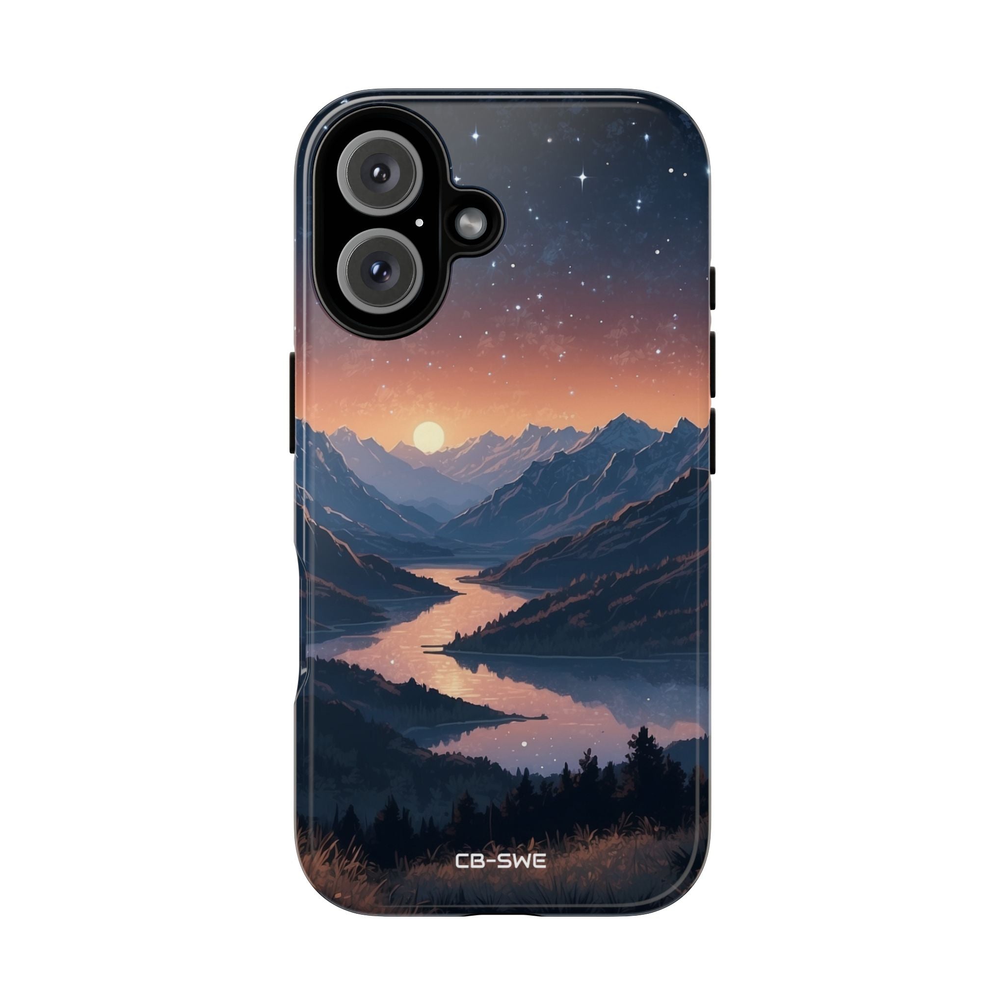 Mountains Embrace Light - iPhone Case