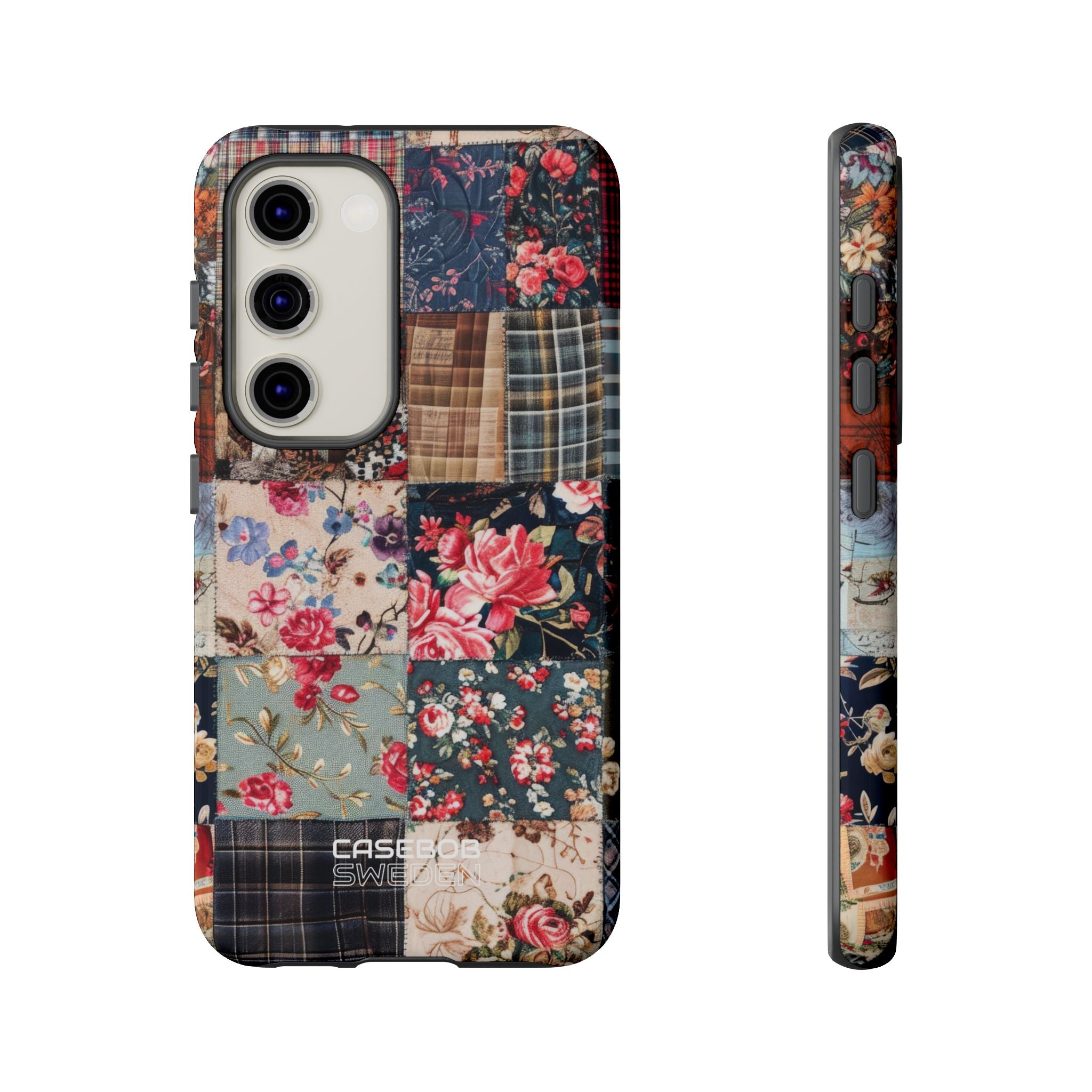 Trapunta patchwork floreale Samsung S23 - Tough