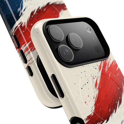 Red Surge iPhone 17 Pro Case - Tough+