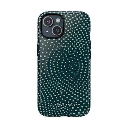 Teal Rippleflow iPhone 15 | Tough+ Phone Case