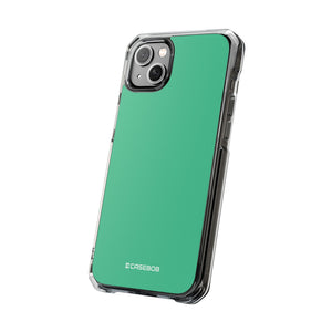 Ocean Green | Phone Case for iPhone (Clear Impact Case - Magnetic)