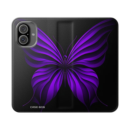 Neon Butterfly - iPhone 16  Case - Wallet