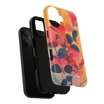 Vivid Floral Harmony iPhone 16 - Tough Phone Case