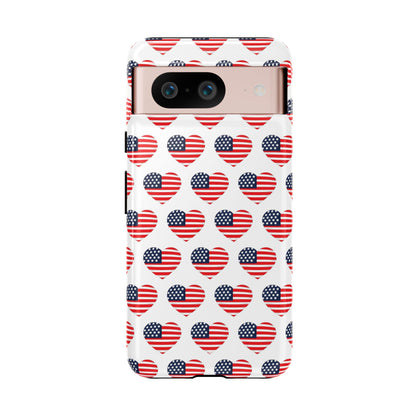 Hearts Embrace Freedom - Google Pixel Case