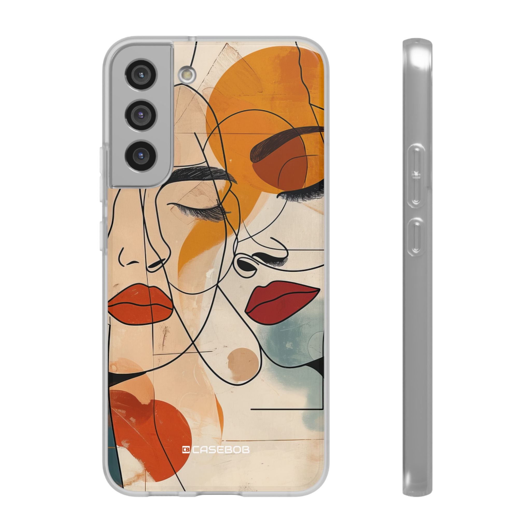 Serene Overlap | Flexible Phone Case for Samsung Galaxy