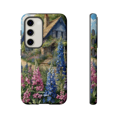 Cottage Surrounded Blossoms - Samsung Case