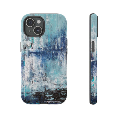 Blue Acrylic - Protective Phone Case