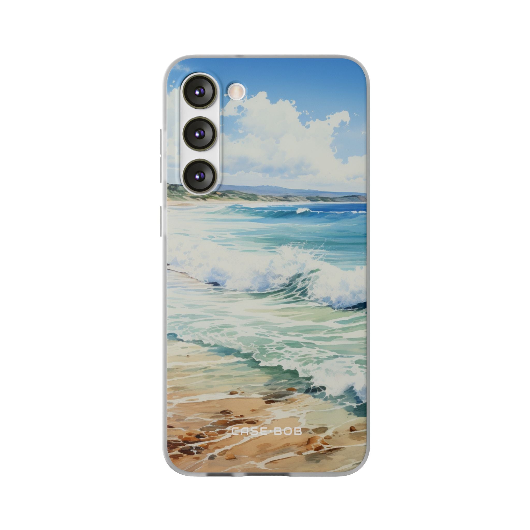 Foamy Wave Breeze Samsung S23 Plus Case - Soft