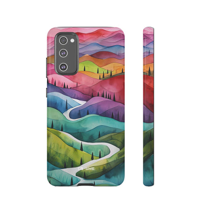 Whimsical Colorful Valleys - Samsung Case