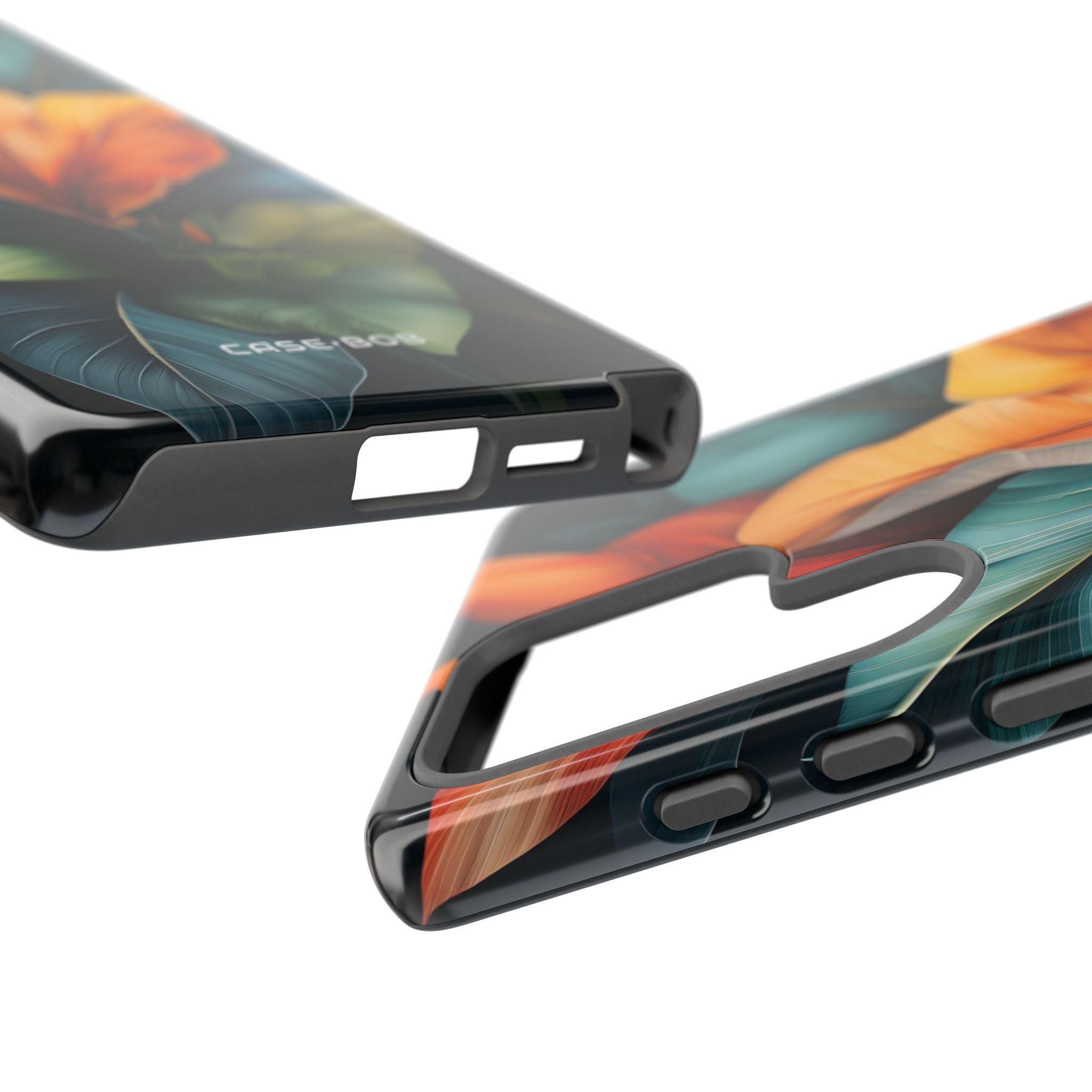 Tropical Leafburst Samsung S25 Ultra Case - Tough