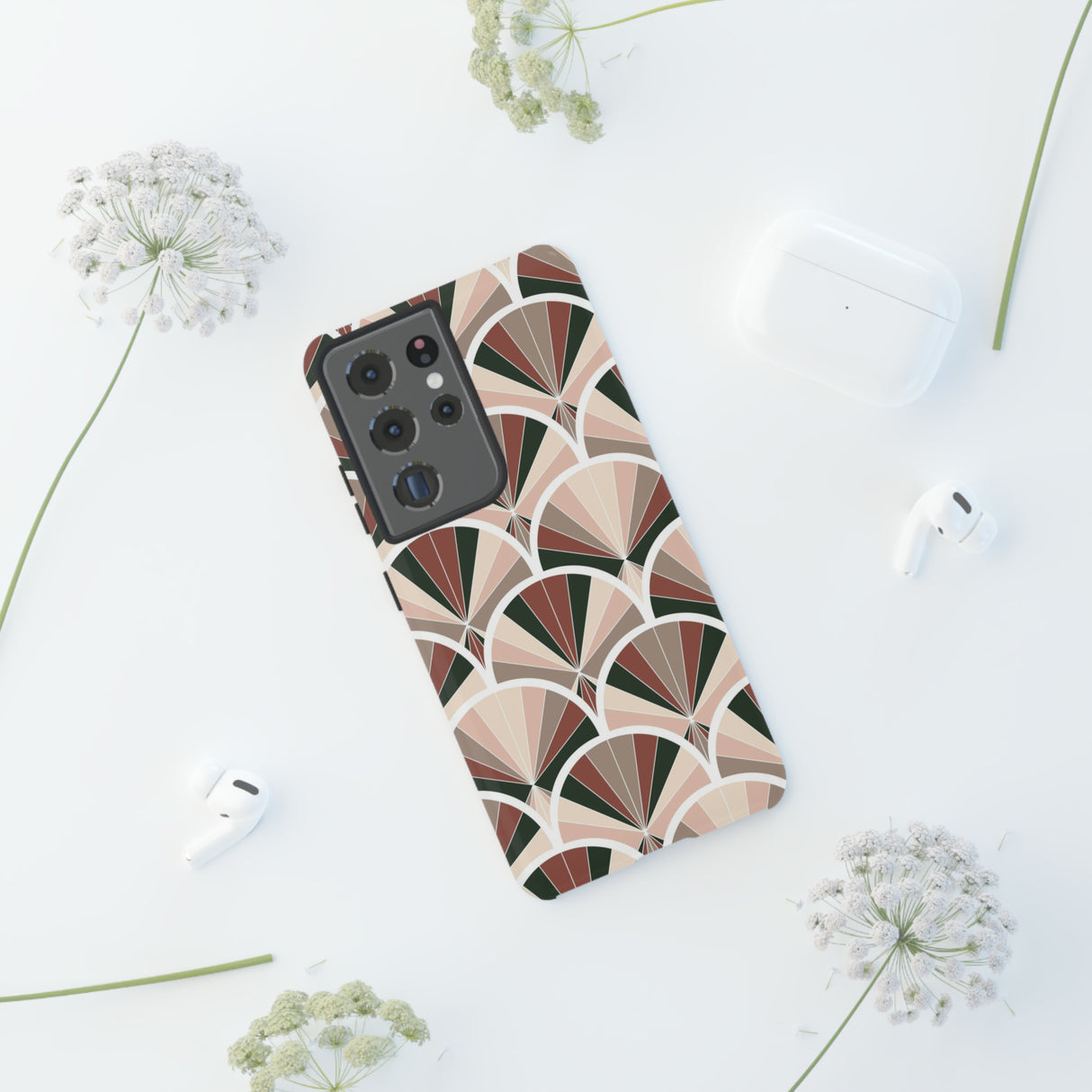 Brown Retro - Protective Phone Case