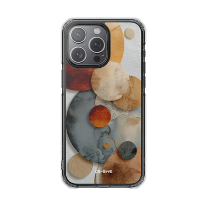 Circles Embrace Warmth iPhone Case - Impact