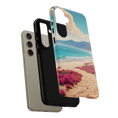 Footprints Trace Sand - Samsung Case