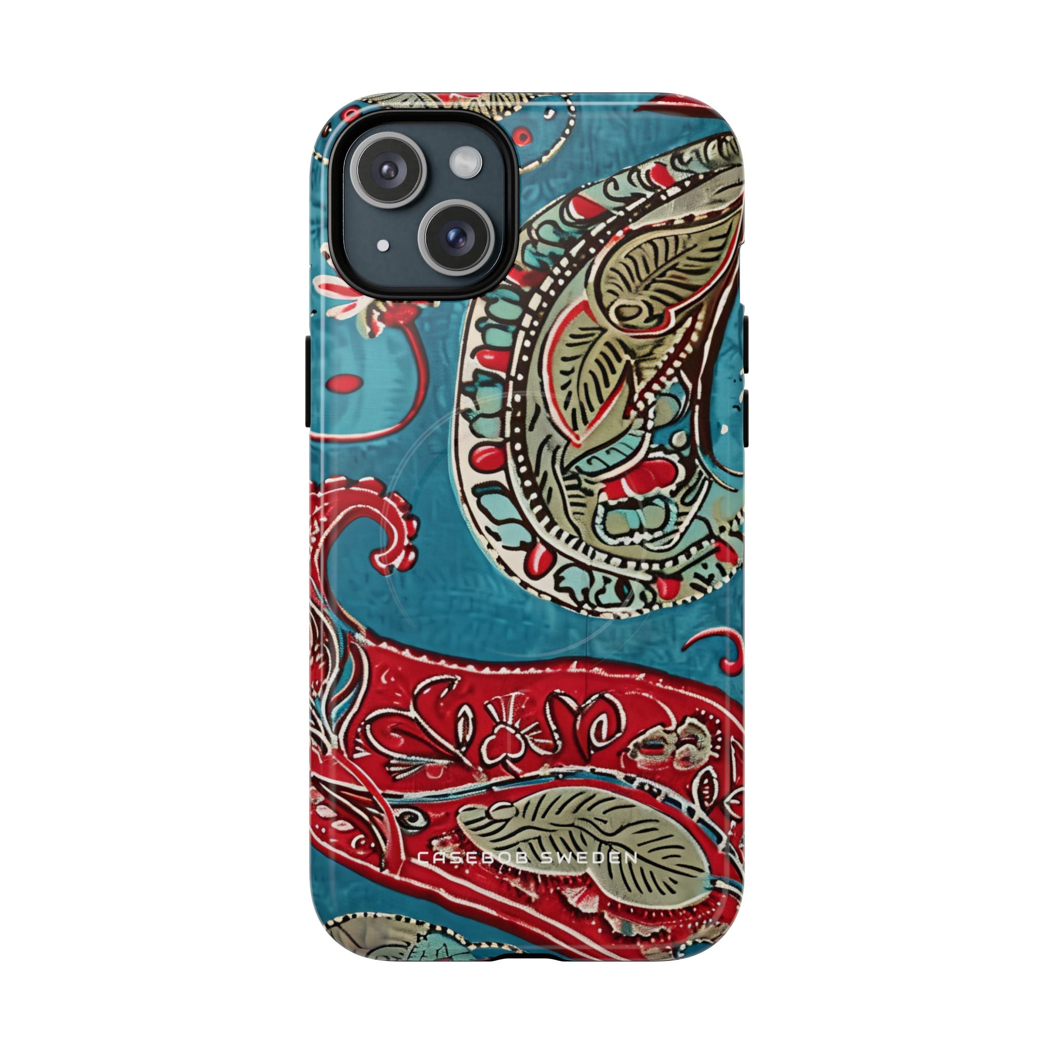 Vintage Paisley Elegance iPhone 15 | Tough+ Phone Case