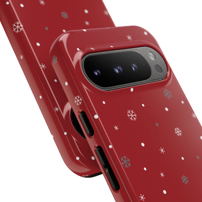 Snowflakes Dance Cheerfully - Google Pixel Case