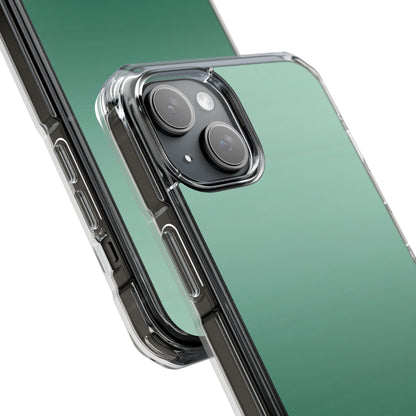 Teal Horizon Layers iPhone 15 - Impact Clear+