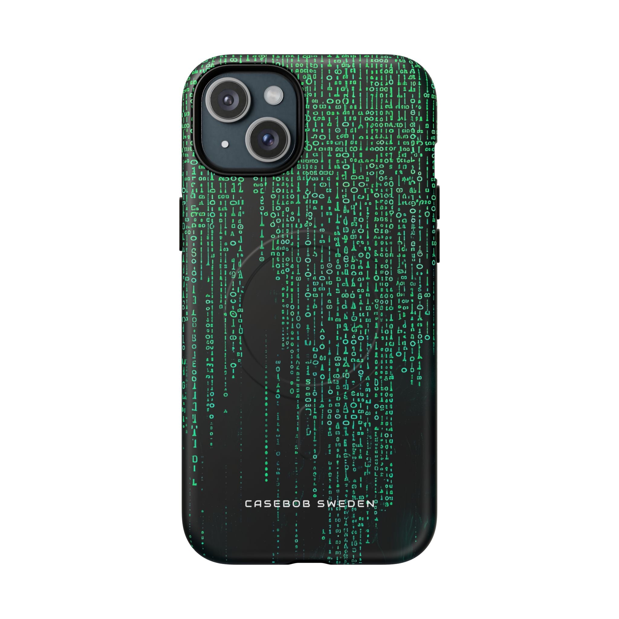 Matrix Gradient Flow iPhone 15 | Tough+ Phone Case