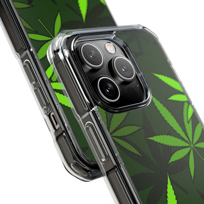 Green Leaf Symmetry iPhone Case - Impact