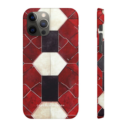 Gothic Hexagon Symmetry iPhone 12 - Slim Phone Case