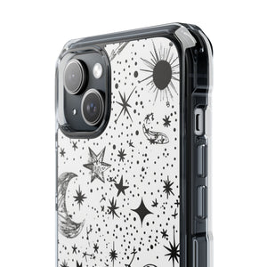 Retro Space Odyssey - Phone Case for iPhone (Clear Impact - Magnetic)