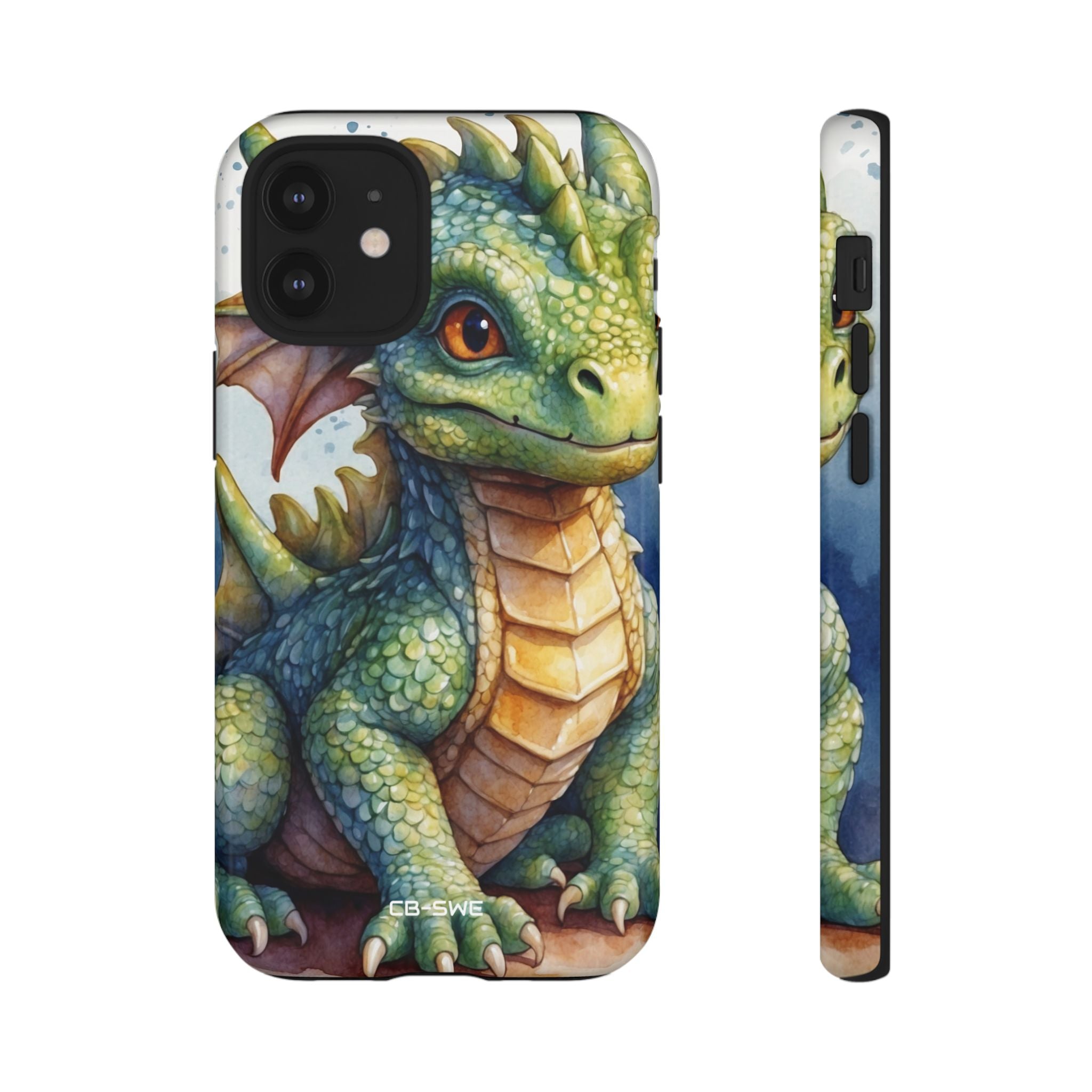 Green Dragon Smiles - iPhone Case