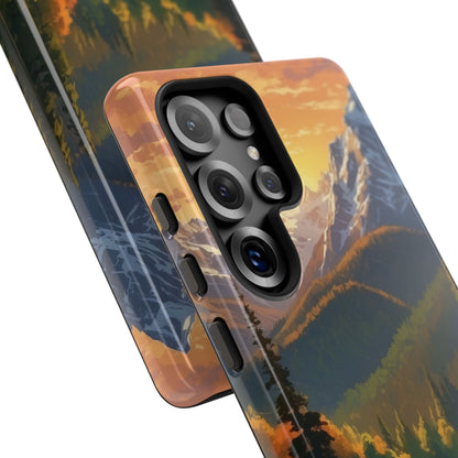 Mountain Reflections Glimmer - Samsung Case