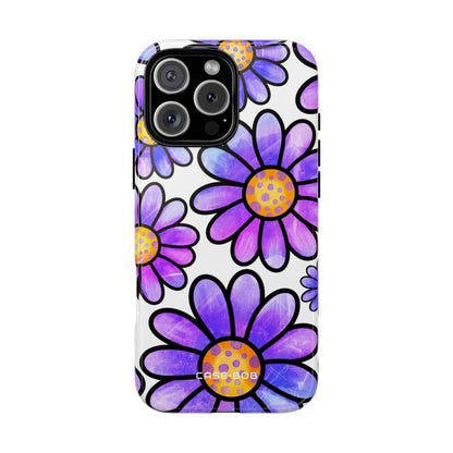 Polka Dot Blooms iPhone 16 Pro Max Case - Tough