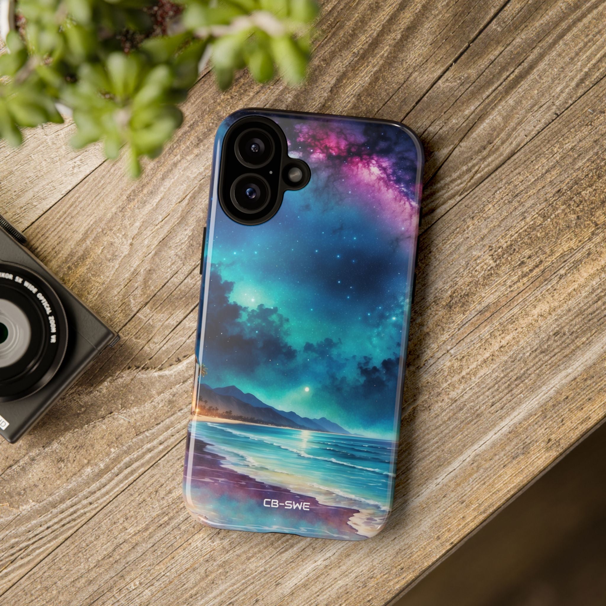 Waves Embrace Stars - iPhone Case