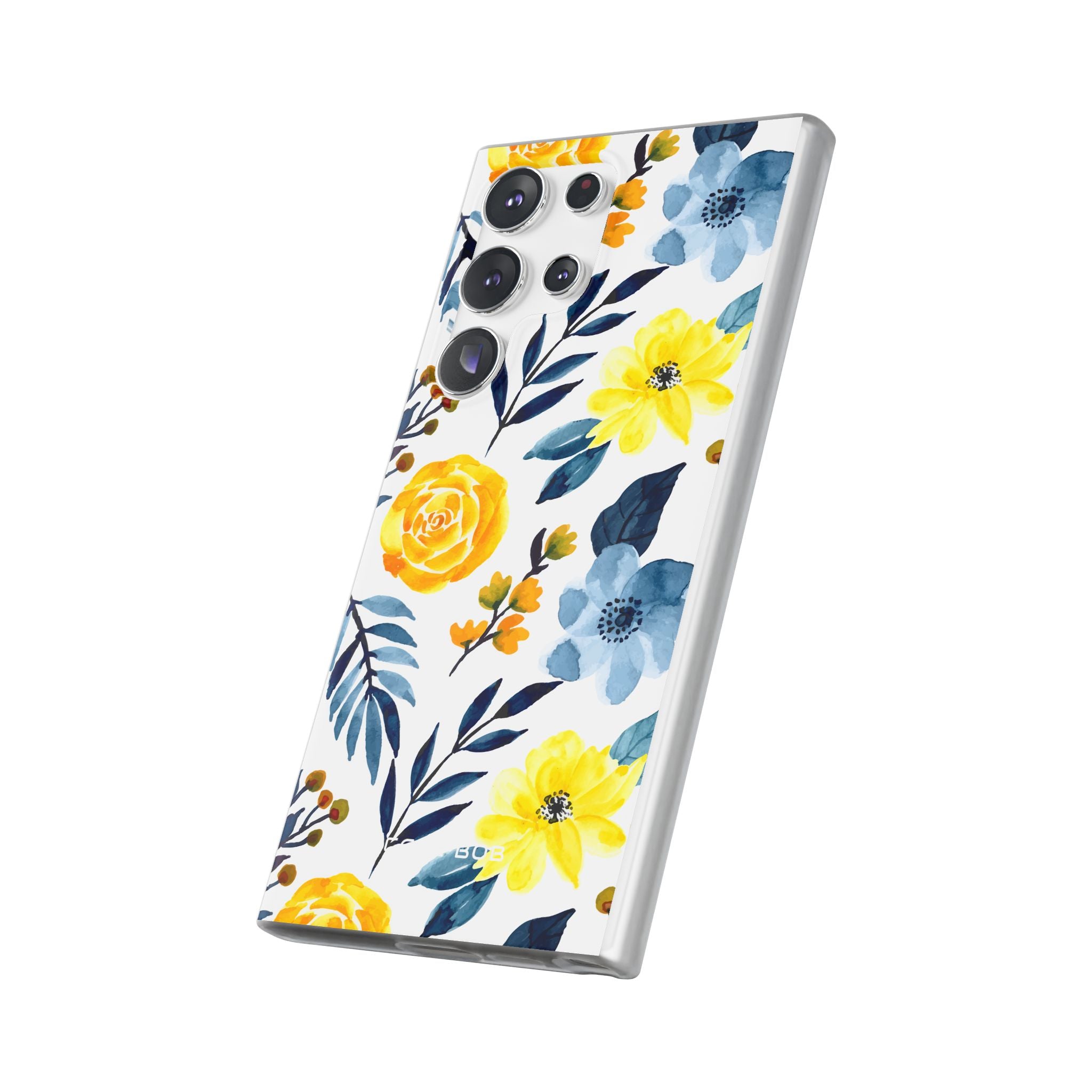 Golden Bloom Samsung S23 Ultra Case - Soft