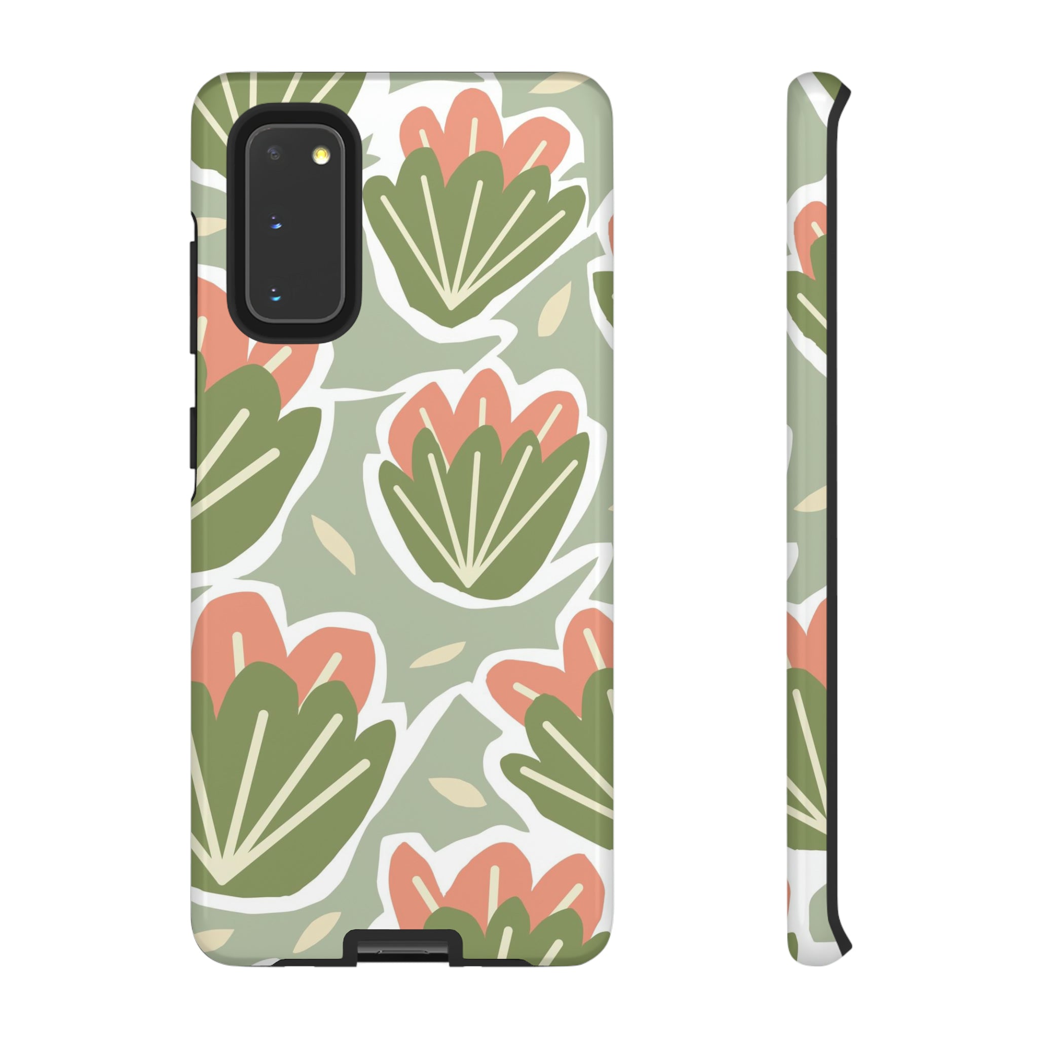 Earth Happy Flower - Protective Phone Case